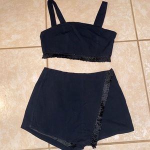 Two piece skort set